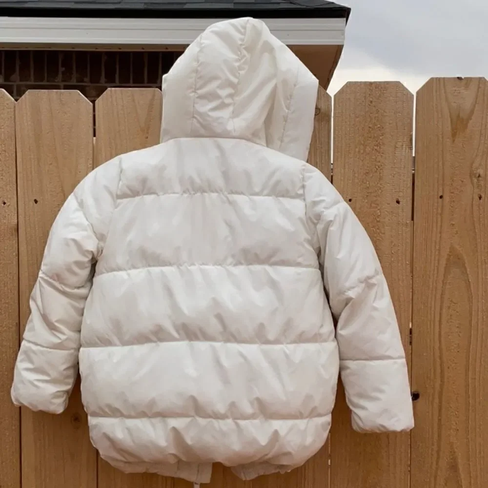🔥 Take 50% OFF- Old Navy Puffer Water Resistant Winter Hoodie Jacket, Size-M(8)